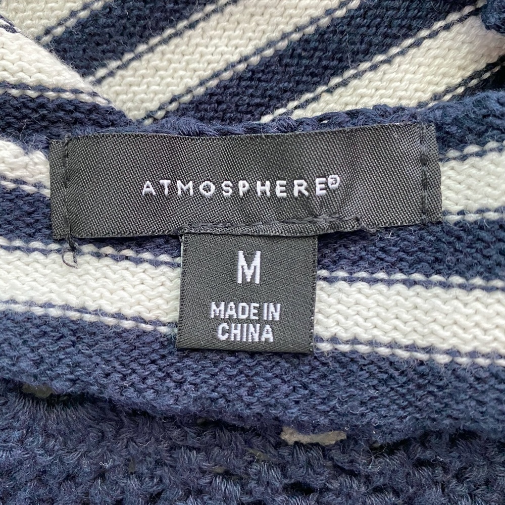 🍁 Atmosphere Stripe Halter Knit Top - Picture 4 of 5